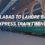 Faisalabad to Lahore Badar Express Train Timing