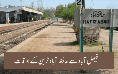 Faisalabad to Hafizabad Train Time & Fare